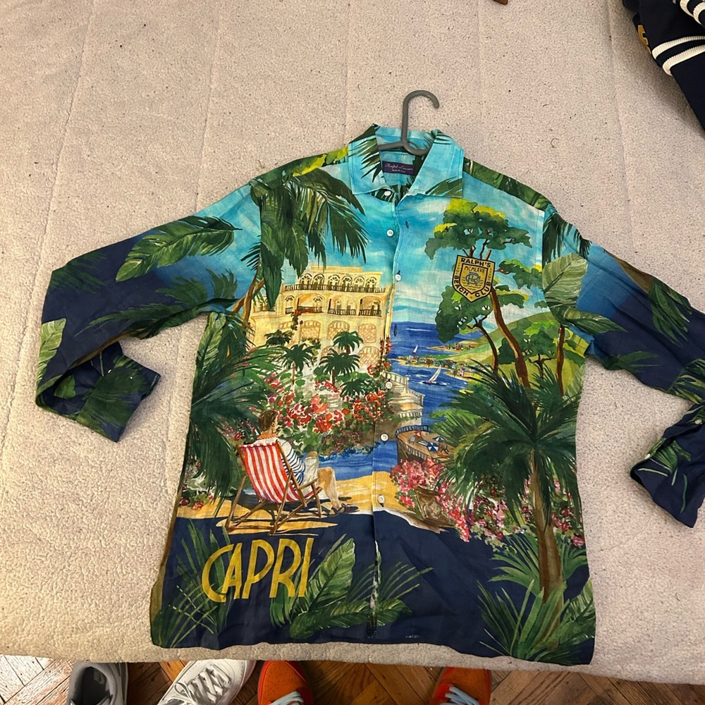 Capri Scenic Print Shirt